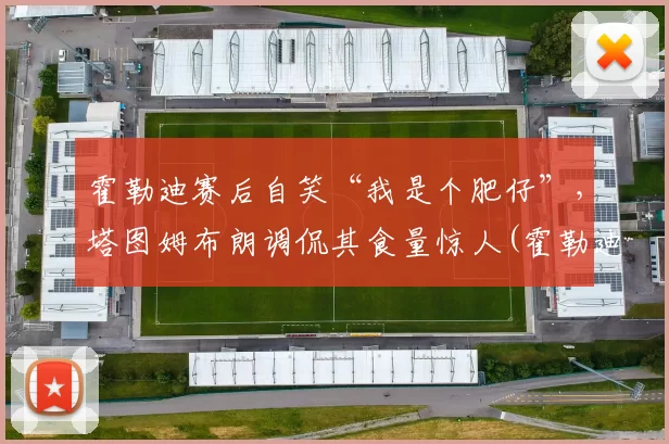 霍勒迪赛后自笑“我是个肥仔”，塔图姆布朗调侃其食量惊人(霍勒迪真实身高)